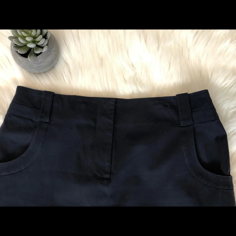 J. McLaughlin Navy Skirt - Picture 4 of 9